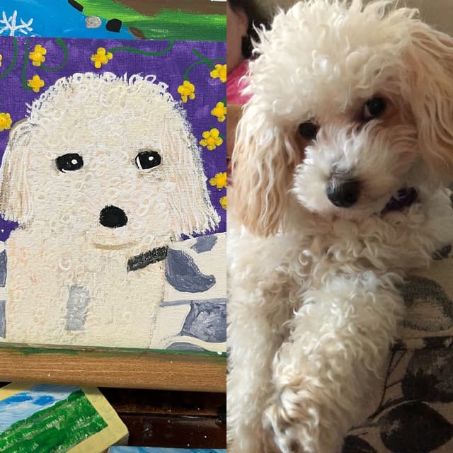 Pet Portrait of Marigold