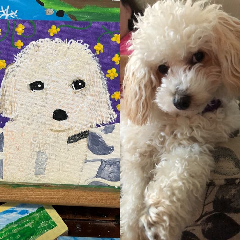 Pet Portrait of Marigold